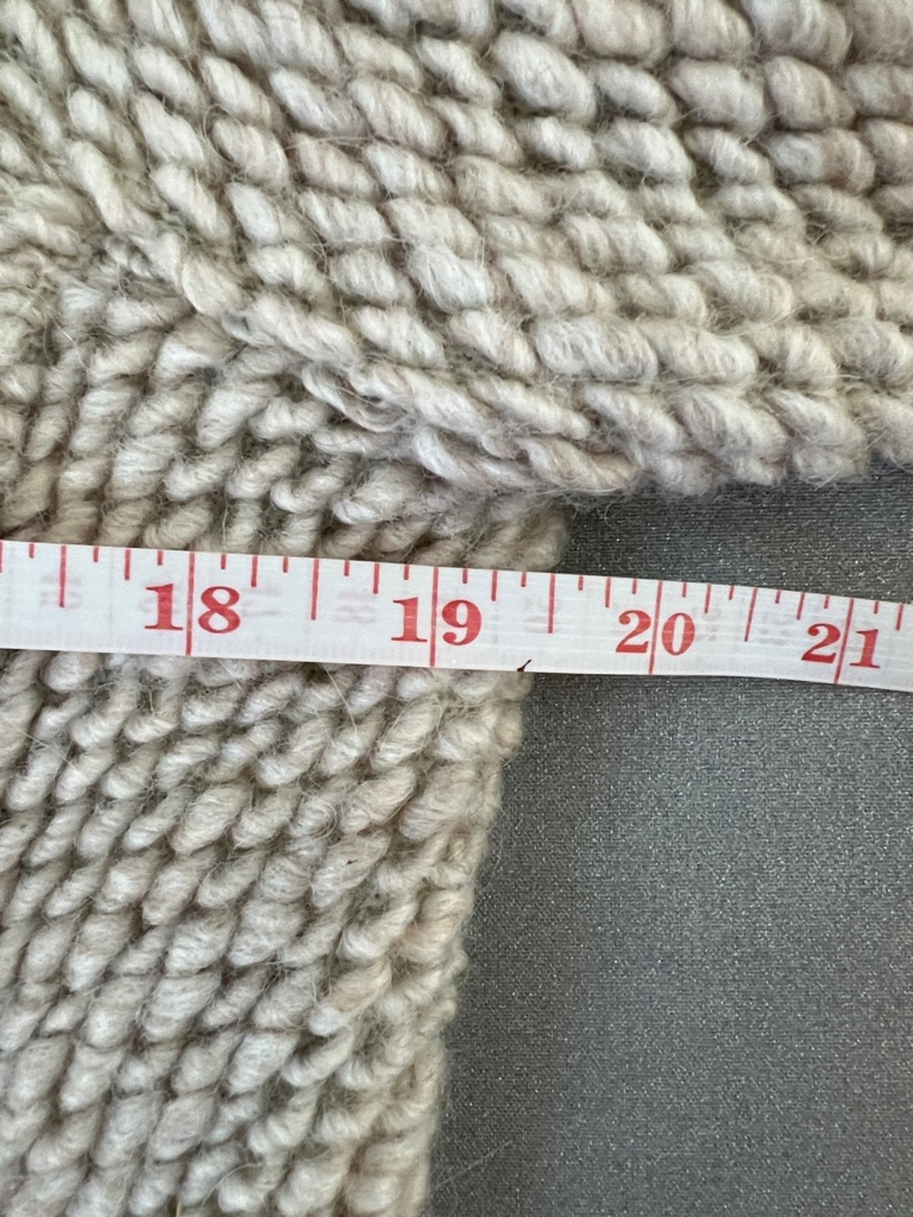 Eileen Fisher Wool Blend Chunky Knit Coatigan in Light Taupe Size M - Picture 15 of 17